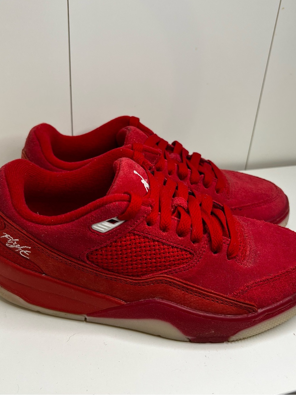 Air Jordan Flight Court Varsity Red Muslin Sail